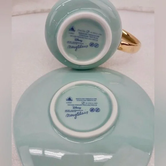 Rare NEW 70th Anniversary Mary Blair Disney’s Alice in Wonderland Tea Set of 4
